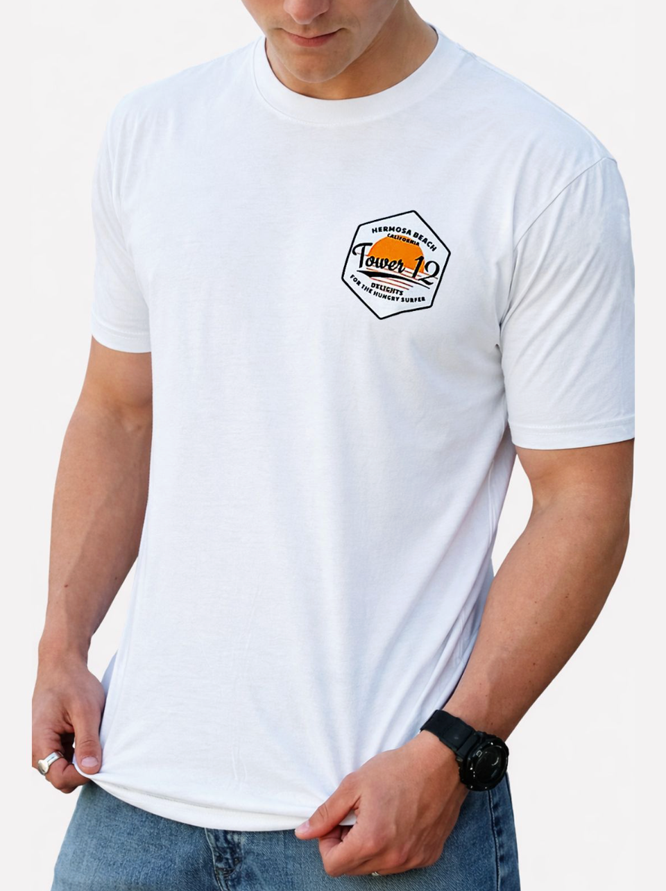 Sunset T-Shirt - Bone