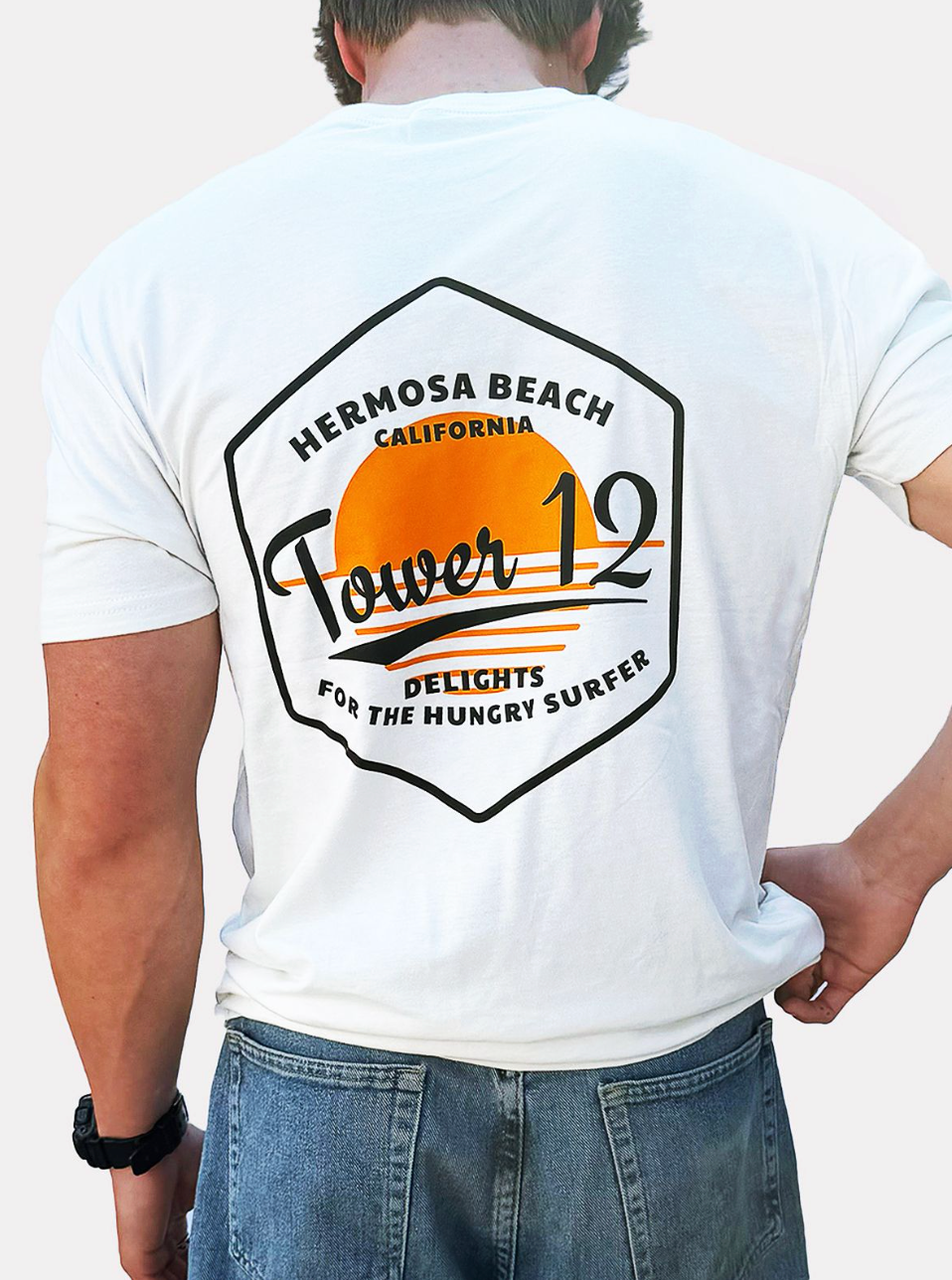 Sunset T-Shirt - Bone